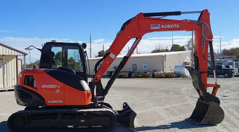 2016 Kubota KX080-4 photo 4