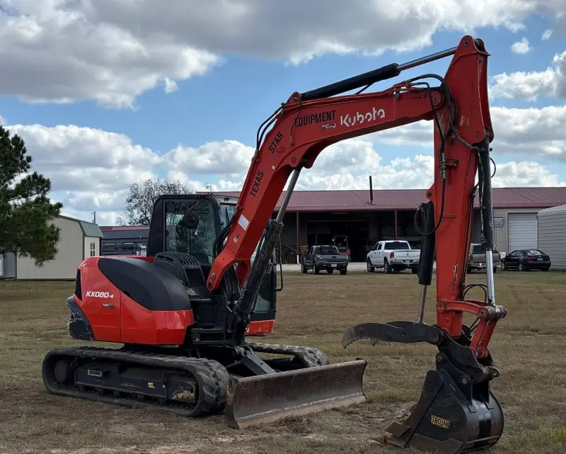 2022 Kubota KX080-4 photo 3